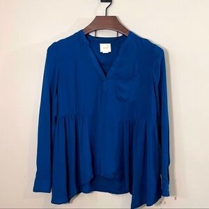 Anthropologie Maeve Laiken Long Sleeve Henley